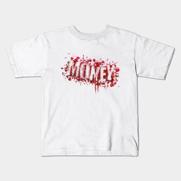 money Kids T-Shirt by stefy